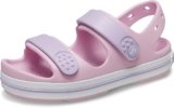 Crocs Crocband Cruiser Sandal T, Sandali Unisex – Bambini e Ragazzi, Ballerina Lavender, 25/26 EU