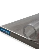 TEXMAXX pellicola trasparente per tavolo 2mm con bordo smussato – protezione tavolo pvc varie misure dimensioni – pellicolatavolo trasparente – 100 cm x 100 cm
