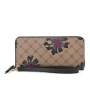 Nine West Lockup 9s zip around with wristlet