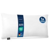 LILENO HOME Cuscino in microfibra 40 x 80 cm (imbottitura 450 g), lavabile fino a 95 gradi con cerniera, cuscino 40 x 80 cm come imbottitura per cuscino da letto, cuscino decorativo