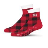 For Bare Feet NCAA UNLV REBELS Cozy Buff Plush Cabin Sock Team Color OSFM