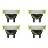 Genuine Philips OneBlade 360 Replacement Blades for OneBlade Electric Shaver/Trimmer QP440/50 (4 Pack)
