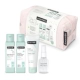 Suavinex, Beauty Case in Tessuto, Set Regalo Neonato con Cosmetici: Shampoo Gel 100 ml + Lozione Idratante 100 ml + Crema Pannolino 75 ml + Colonia Baby 50 ml. Formato viaggio. Dreams rosa