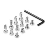 SMALLRIG 1/4 Pollici Viti per DSLR Macchina Fotografica Gabbia o Accessori Aggiuntivi (12 pz) – 1713