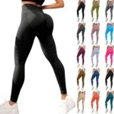 HAOLEI Leggings Solenao 3D Leggings 3D Anticellulite Fittabella Push Up Sculpture Lipedema a Compressione Controllo Graduata Anti Vita Alta Senza Cuciture Donna Fitness Yoga Pantacollant