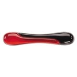 Kensington 62398 Poggiapolsi per Tastiere, Poggiapolsi Duo Gel Ergonomico, Compatibile con Tastiere di Dimensioni Standard, da Gaming, Laptop e PC a Casa o in Ufficio, Rosso – Nero