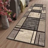 LYYK Tappeto Bagno Grande Antiscivolo Lavabile Antimacchia Durevole Motivo Geometrico passatoia per Cucina Tappeto per Bagno Cucina Soggiorno Camera da Letto, 40x200cm Color12