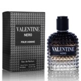 Valentine Nero for Men – Woody Aromatic Fragrance with Floral and Mineral Notes – Masculine Scent – 100ml