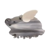 Flying Pig Hair Clips,Cellulose Acetate Hair Clips,Small Claw Clips for Girl,Hair Accessories,S2