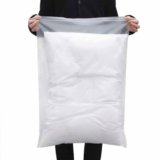 QISF 30 Pezzi Sacchetti in Plastica Trasparente Richiudibili – 50x60cm Sacchetto Sigillato,Spessa e Resistente,Borsa con Chiusura a Cerniera,per Piumini, Coperte, Deposito di Vestiti