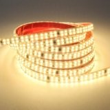pcning 220V SMD2835 Strisce LED Adesiva Bianco Caldo IP65 Impermeabile con Interruttore, 12 Watt 240led/m LED Strip 3000K 3 Metri (Bianco Caldo, 3M)