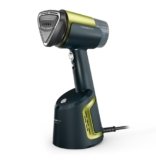 Rowenta AeroSteam, Ferro da Stiro Verticale combina Vapore e Aspirazione, Stiratura Rapida, Efficace e Senza Fatica con Tecnologia OptiFlow ad Elevata Efficienza Energetica, DR9810