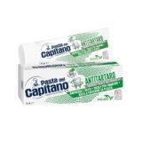Pasta del Capitano, Dentifricio Antitartaro Bio, Dona Freschezza e Rinfresca l’Alito, Ideale per i Fumatori, Aiuta a Prevenire la Placca, 100% Made in Italy, Tubetto da 75 ml