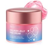 Collagen Jelly Cream, Collagene Jelly Crema Viso con Nniacinamide e Collagene Idrolizzato, crema Idratante Viso, Crema collagene viso, Riduce le linee Sottili e l’opacità, Ripristina la Barriera