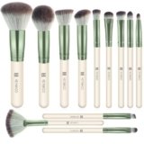 HEYMKGO Set Pennelli Make Up 12 Pezzi Diversity Pennelli Trucco Premium Setole Sintetiche Fondotinta In Polvere Correttori Fard Blending Rossetto Ombretto Sopracciglia Illuminante Pennello Trucco