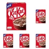 KITKAT Cereali Gusto Cioccolato e Wafer 330 g (Confezione da 5)