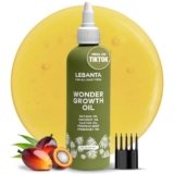 Lebanta Batana Oil For Hair Growth – 100% Pure, Raw & Natural Blend With Organic Castor, Pumpkin Seed, Coconut and Rosemary Oil – Thicker, Stronger Hair Gifts For Men & Women Scalp (1 Pack)