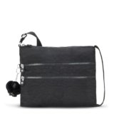 Kipling ALVAR Tracolla media, Black Noir (Nero)
