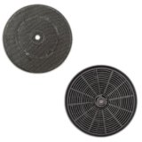 DL SERVICE Filtro Carbone Attivo per Cappa Aspirante Elica FB01UA Mod.46 | Ø17,3 mm x h 3,5 49011522 9029793792 50290906 per Electrolux, Whirlpool, Elica, Candy
