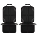 Generico Protezione Sedili Auto 70×50 cm, Proteggi Sedia Auto Bambini con 2 Grandi Tasche, Tessuto Oxford Impermeabile Antisporco Organizer Universale Cuscino Interno Copri Schienale
