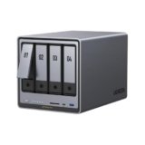 UGREEN NASync DXP4800 Pro Bundle con cavo HDMI, server NAS a 4 bay, compatibile con dischi rigidi NAS di terze parti/HDD per casa e ufficio (diskless)