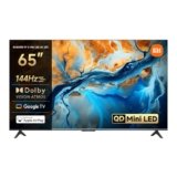 XIAOMI TV S Mini LED 65, QLED, 65 inch, Dolby Vision, Atmos144Hz, 1200 nits