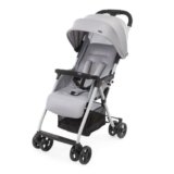 Chicco OHlalà 3 Passeggino Ultraleggero da 0 Mesi a 15 kg, portata max 18 kg, Reclinabile e Pieghevole con Cestello Capiente, Chiusura Compatta, Parapioggia e Cappottina Estendibile, Grigio