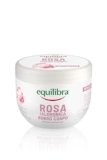 Equilibra, Burro Corpo, Azione Nutriente, 300ml, con Burro di Karité, Estratto di Rosa Damascena, Acido Ialuronico a Medio-Alto Peso, e Burro di Mango, Adatto a Pelli Sensibili