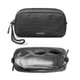tomtoc T12 New Techpouch UK, Plaid nero., S, Organizer per borse