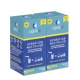 Liquid I.V. Integratore con Elettroliti per Idratazione Rapida*, Vitamine C B3 B5 B6 B12 per l’Energia, Lemon Lime Duo Pack, 20 Stick
