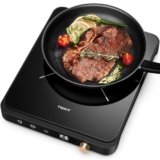 Piastra Di Cottura A Induzione 2000 W, Piano A Induzione M2 Con 9 Livelli Di Potenza, Timer Da 90 Minuti, Ultrasottile 40 MM, Nero Per Cucina, Dormitorio E Campeggio (M2)