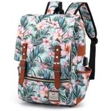 YGR Floral Laptop Backpack for Women, Female, College, Travel, Business, Outdoor Sports, Office, Work (Multi Color)