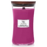 WoodWick candela grande profumata con stoppino scoppiettante | Wild Berry & Beets| Durata Fino a 130 Ore