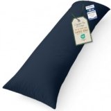 Utopia Bedding Cuscino per Dormire laterale 40×145 cm, Cuscino Lungo Per Gravidanza e Sostenere la Maternità, Cuscini Corpo (Blu Navy)