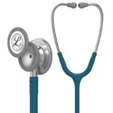 3M Littmann Stetoscopio per il monitoraggio Classic III, tubo auricolare blu Caraibi, 69 cm, 5623