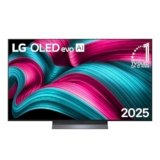 LG OLED evo AI C5 TV 55 pollici, Smart TV 4K, Processore α9 Gen8, Brightness Booster, webOS con AI, Dolby Vision & Atmos, Gaming con VRR e GSYNC 4K@144Hz, OLED55C56LB 2025