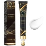 AstraVox Contorno Occhi Antirughe 20ml, Crema Contorno Occhi Con Testina Massaggiante In Metallo, Antirughe, Per Attenuare Le Occhiaie, Idratare e Ridurre Il Borse, Adatto a Uomini e Donne