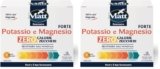 Matt, Magnesio e Potassio Forte, Integratore Alimentare Concentrato Senza Zuccheri e Senza Calorie, Utile per il Reintegro dei Sali Minerali, Riduce la Stanchezza, Gusto Arancia, Confezione 12 Bustine
