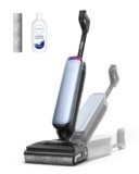 Tineco Floor One S9 Artist Aspirapolvere Lavapavimenti, Aspirazione di 22 kPa, 360° SmoothDrive, Anti-Tangle, Auto-Pulizia Flashdry a 85°C, 50 Minuti di Autonomia, 180° Lay-Flat