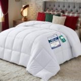 Utopia Bedding Piumone 220×240 cm, Piumino matrimoniale, Trapunta 100% Microfibra, Piumino Caldo (Bianco)