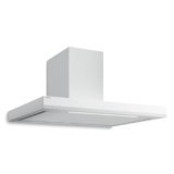 Klarstein Velaire Cappa a Parete 90 cm – 595 m³/h, Touch, LED, Classe A++, Filtro Carbone, 3 Velocità, Cappa Cucina Silenziosa, Design Minimal, Bianco