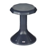 ECR4Kids ACE Active Core Engagement Wobble Stool, 18-Inch Seat Height, Flexible Seating, Navy