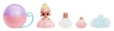 L.O.L. Surprise! Princess Tots – Include 1 Bambola, Confezione Cieca, 2 Colori per Creare un Abito da Principessa, Colleziona Tutte le 8 Bambole