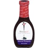 Skinnygirl Fat-Free Salad Dressing, Sugar-Free Balsamic Vinaigrette, 8 Ounce (Pack of 12)