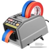 VEVOR Dispenser Automatico di Nastro Taglianastro Elettrico 25W Taglianastro Larghezza Nastro 6-60mm Lunghezza Nastro 5-999mm per Industrie, Uffici, Case, Negozi