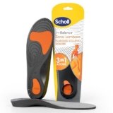 Dr. Scholl’s In-Balance Zona Lombare, Plantare Sollievo Dolore, Lombalgia, Plantari con Gel Ammortizzante a Doppio Strato con Supporto Flessibile per la Zona Lombare, Taglia L (42.5-45), 1 Paio