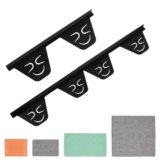 2 Pack Stove Counter Gap Cover Stainless Steel,Stove Guard for Kitchen Oven Counter Side Gap, Range Trim Kit, Adjustable Length 13.8″ to 27.6″, Stove gap filler Easy Clean and Heat Resistant(Style 2)