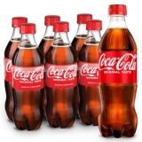 Coca-Cola Soda Soft Drinks, 16.9 fl oz Bottles, 6 Pack – Classic Cola Soft Drink Pack