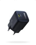 Baseus PicoGo Caricatore iPhone USB C GaN 45W, Caricabatterie rapido PD 3.0 PPS, compatibile con iPhone 16/16 Pro/16 Pro Max/15 Pro/15 Pro Max, Galaxy, Pixe, iPad (senza cavo di ricaric