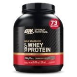 Optimum Nutrition Gold Standard 100% Whey, Proteine in Polvere, Gusto Doppio Cioccolato, 2.26kg, 73 Porzioni, La Confezione Può Variare